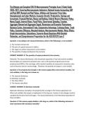 The Ultimate and Complete ECN 211 Macroeconomic Principles Exam 3 Study Guide 2026&ndash;2027&comma; Covering Macroeconomic Indicators&comma; National Income Accounting&comma; GDP and Real GDP&comma; Nominal and Real Values&comma; Inflation and Consumer Price Index&comma; Unemployment and Labor M