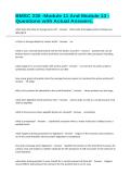BMSC 230 -Module 11 And Module 13 -Questions with Actual Answers&period;