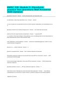 BMSC 230- Module 2&colon; Glycolysis-practice Test Questions Well Answered 2026 Updated&period;&NewLine;&NewLine;