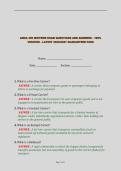 AMSA 490 MIDTERM EXAM QUESTIONS AND ANSWERS - 100&percnt; VERIFIED - LATEST 2026&sol;2027 GUARANTEED PASS