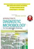 Test Bank for Introduction to Diagnostic Microbiology for the Laboratory Sciences&comma; 2nd Edition by Maria Dannessa Delost &vert; Chapters 1&ndash;24 &vert; Questions & Answers &vert; Complete Exam Prep