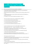 BMSC 230-Practice Exam with Guaranteed Pass Solutions 2026 Updated&period;&NewLine;&NewLine;