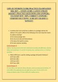 USPS 421 WINDOW CLERK PRACTICE EXAMINATION &NewLine;2026&ndash;2027 &mdash; STUDY GUIDE &vert; LATEST UPDATE &NewLine;2026&sol;2027 &vert; PRACTICE QUESTIONS AND ANSWERS &vert; &NewLine;EXAM REVIEW &vert; 100&percnt; CORRECT ANSWERS &vert; &NewLine;VERIFIED SOLUTIONS &vert; ALREADY GRADED A&plus; &NewLine;NEWEST&excl;&excl; 