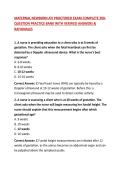 MATERNAL NEWBORN ATI PROCTORED EXAM COMPLETE 200-QUESTION PRACTICE BANK WITH VERIFIED ANSWERS & RATIONALES