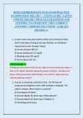 HESI COMPREHENSIVE EXIT EXAM PRACTICE &NewLine;EXAMINATION 2026&ndash;2027 &mdash; STUDY GUIDE &vert; LATEST &NewLine;UPDATE 2026&sol;2027 &vert; PRACTICE QUESTIONS AND &NewLine;ANSWERS &vert; EXAM REVIEW &vert; 100&percnt; CORRECT &NewLine;ANSWERS &vert; VERIFIED SOLUTIONS &vert; ALREADY &NewLine;GRADED A&plus;