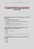 TED300 TRAINING ENVIRONMENT BUILD &vert; TOP RATED QUESTIONS AND ANSWERS &vert; 100&percnt; ACCURATE &vert; NEWEST EDITION FOR EXAM SUCCESS 2026&sol;2027&NewLine;&NewLine;