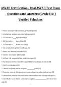 ASVAB Certification&comma; Real ASVAB Test Exam Questions and Answers&comma; Verified Solutions 2027&sol;2028