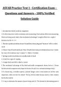 ASVAB Practice Test 1&comma; Certification Exam Questions and Answers&comma; 2027&sol;2028 Verified Solution Guide
