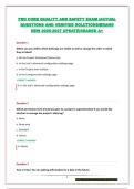 PRO CORE QUALITY AND SAFETY EXAM &vert;ACTUAL QUESTIONS AND VERIFIED SOLUTIONS&vert;BRAND NEW 2026-2027 UPDATE&vert;GRADED A&plus;