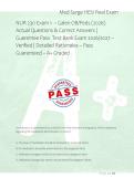 NUR 230 Exam 1  &ndash; Galen OB&sol;Peds &lpar;2026&rpar; &NewLine;Actual Questions & Correct Answers &vert; &NewLine;Guarantee Pass  Test Bank Exam 2026&sol;2027 &NewLine;Verified &vert; Detailed Rationales &ndash; Pass &NewLine;Guaranteed &ndash; A&plus; Graded 