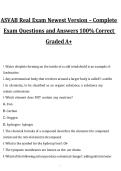 ASVAB Real Exam Newest Version&comma; Complete Exam Questions and Answers&comma; 2027&sol;2028 Exam Preparation Material