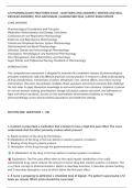 ATI PHARMACOLOGY PROCTORED EXAM &ndash; QUESTIONS AND ANSWERS &vert; VERIFIED AND WELL&NewLine;DETAILED ANSWERS &vert; PLUS RATIONALES &vert; GUARANTEED PASS &vert; LATEST EXAM UPDATE