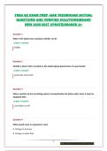 TSSA G2 EXAM PREP -GAS TECHNICIAN &vert;ACTUAL QUESTIONS AND VERIFIED SOLUTIONS&vert;BRAND NEW 2026-2027 UPDATE&vert;GRADED A&plus;