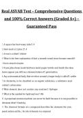 Real ASVAB Test&comma; Comprehensive Questions and Correct Answers&comma; 2027&sol;2028 Exam Preparation Material