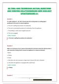 G2 TSSA -GAS TECHNICIAN &vert;ACTUAL QUESTIONS AND VERIFIED SOLUTIONS&vert;BRAND NEW 2026-2027 UPDATE&vert;GRADED A&plus;