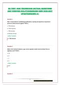 G2 TEST -GAS TECHNICIAN &vert;ACTUAL QUESTIONS AND VERIFIED SOLUTIONS&vert;BRAND NEW 2026-2027 UPDATE&vert;GRADED A&plus;