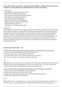 BASIC LIFE SUPPORT &lpar;BLS&rpar; EXAM &ndash; QUESTIONS AND ANSWERS &vert; VERIFIED AND WELL DETAILED&NewLine;ANSWERS &vert; PLUS RATIONALES &vert; GUARANTEED PASS &vert; LATEST EXAM UPDATE