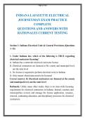  Indiana Lafayette Electrical Journeyman Exam Practice&colon; A Comprehensive Guide to the NEC&comma; Local Codes&comma; and Safe Electrical Installation