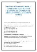 Indiana Lafayette Mechanical Contractor Exam Practice&colon; A Comprehensive Guide to the IMC&comma; HVAC Systems&comma; and Licensing