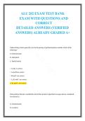 ALU 202&colon; Life Insurance Underwriting & Policy Management Exam Question Bank