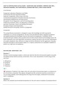 ASCP CG CERTIFICATION ACTUAL EXAM &ndash; QUESTIONS AND ANSWERS &vert; VERIFIED AND WELL&NewLine;DETAILED ANSWERS &vert; PLUS RATIONALES &vert; GUARANTEED PASS &vert; LATEST EXAM UPDATE