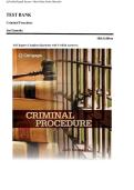 Criminal Procedure 10th Edition Samaha &vert; COMPLETE Test Bank with Verified Answers for ALL Chapters