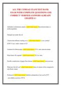 COMSAE Comprehensive Exam Test Bank 2026&sol;2027&colon; Complete Practice Questions