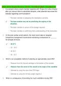 AHA ACLS Master Exam Package 2026&sol;2027 &vert; Complete Advanced Cardiovascular Life Support Study Bundle &vert; Written Test&comma; Post-Test&comma; Test C & Practice Q&A &vert; Graded A&plus;