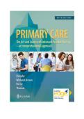 Primary Care&colon; The Art and Science of Advanced Practice Nursing Test Bank 2026&sol;2027 &vert; Practice Questions&comma; Answers & Exam Review