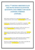  IFSTA 7th Edition Firefighter Midterm Exam Prep&colon; Complete Test Bank