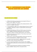 PNUR 101 Comprehensive Exam Review 2026&sol;2027 &vert; Updated Practice Questions&comma; Answers & Practical Nursing Study Guide