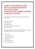 LVMH Inside Certification Final Exam Prep&colon; Complete Question Bank