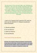 WGU D081 EXAM &sol; ACTUAL WGU D081 &sol;QBM3 TASK 2 PERFORMANCE ASSESSMENT &comma; SWOT ANALYSIS AND RISK ASSESSMENT FOR MARKET ENTRY EXAM 2026&sol;2027 TEST BANK PRACTICE QUESTIONS AND STUDY GUIDE COMPLETE ACCURATE EXAM  APPROVED QUESTIONS AND CORRECT VERIFIED SOLUTIONS 