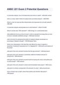 ANSC 221 Exam &vert; Study Guide&comma; Practice Questions & Exam Prep