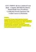 ANCC PMHNP Exam &vert; PMHNP Study Guide&comma; Practice Questions & Board Exam Prep