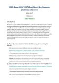 AMZL Exam &lpar;2026&sol;2027&rpar; &ndash; Cheat Sheet & Key Concepts &vert; 100 Practice Questions with Answers