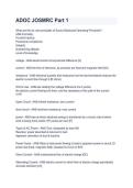 ADOC JOSMRC Test 2026&sol;2027 &vert; Study Guide&comma; Practice Questions & Exam Prep