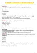 NCLEX-RN Exam Practice Questions 2026&sol;2027 &vert; Nursing Questions&comma; Answers & Comprehensive NCLEX Review