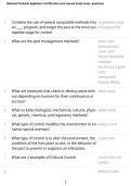 National Pesticide Applicator Certification Core Manual Study Guide 2026&sol;2027 &vert; Practice Questions&comma; Answers & Exam Review