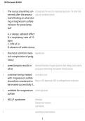 OB Final Exam & HESI Study Guide 2026&sol;2027 &vert; Obstetric Nursing Practice Questions&comma; Answers & Exam Review