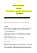 Medical-Surgical Nursing 11th Ed Ignatavicius Test Bank Q&A NGN