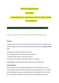 Medical-Surgical Nursing 11th Edition Test Bank &vert; Complete Q&A &plus; Rationales &plus; NGN&sol;NCLEX Practice&NewLine;