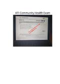 ATI RN Community Health Fundamental Proctored Exam 2026 &NewLine;With NGN