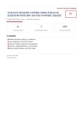  NUISANCE WILDLIFE CONTROL OPERATOR EXAM Actual Exam 2026&sol;2027 &ndash; Complete Exam-Style Questions &vert; Graded A&plus; &ndash; Pass Guaranteed &ndash; A&plus; Graded