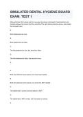 Dental Hygiene National Board Exam 2026&sol;2027 &vert; Study Guide&comma; Practice Questions & Exam Prep