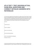 ATLS Exam&comma; Pre-Test & Post-Test 2026&sol;2027 &vert; Study Guide&comma; Practice Questions & Exam Prep