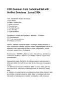 CCC Common Core Exam 2026&sol;2027 &vert; 2025 Study Guide&comma; Practice Questions & Exam Prep