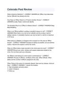 Colorado POST Exam 2026&sol;2027 &vert; Study Guide&comma; Practice Questions & Exam Prep