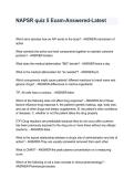NAPSR CNPR Exam Study Guide 2026&sol;2027 &vert; Practice Questions&comma; Answers & Pharmaceutical Sales Certification Review