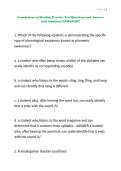 Foundations of Reading Practice Test Questions and Answers with Solutions UPDATED&excl;&excl;&excl;&period;&period;pdf